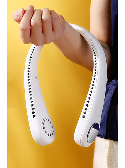 Portable Neck Air Conditioner - USB Rechargeable Personal Cooler Fan