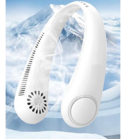Portable Neck Air Conditioner - USB Rechargeable Personal Cooler Fan
