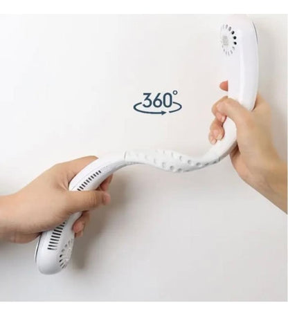 Portable Neck Air Conditioner - USB Rechargeable Personal Cooler Fan